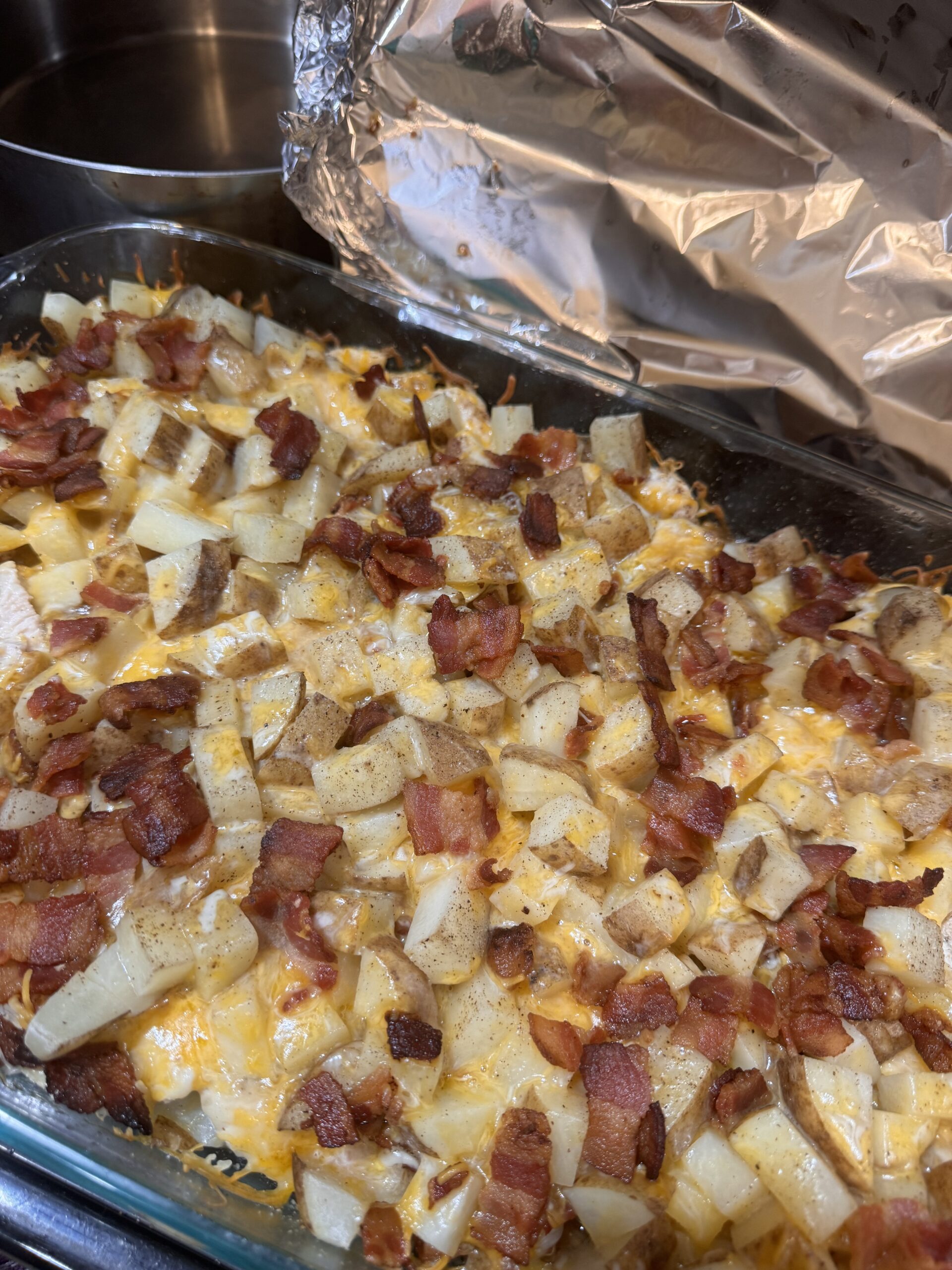 Chicken Bacon Ranch Casserole